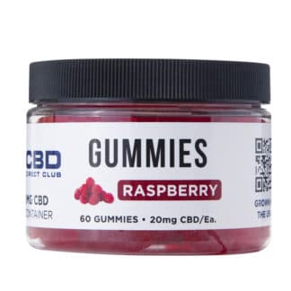CBD Gummies 60 count - 20 mg