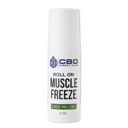 CBD Muscle Freeze Roll on - 3 oz 2000 mg